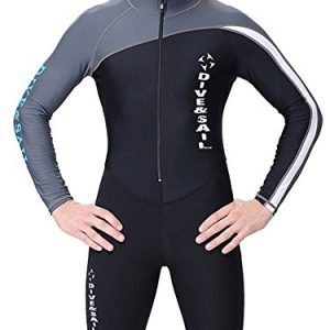 DIVE & SAIL Men 1.5mm One Piece UV Protection Wetsuit for Diving Snorkeling Swimming