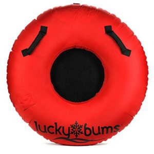 Lucky Bums Youth Adult Rugged 48" Full Wrap Inflatable Snow Sled