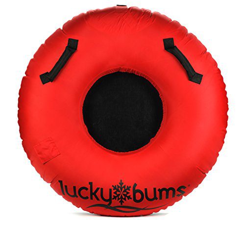 Lucky Bums The Big Air Kids and Adult Inflatable Snow Sled 