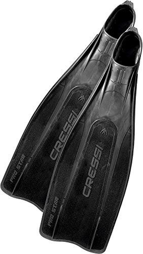 Cressi Scuba Diving Fins - Reactive Full Foot Pocket Fins - PRO STAR made in Italy by quality since 1946