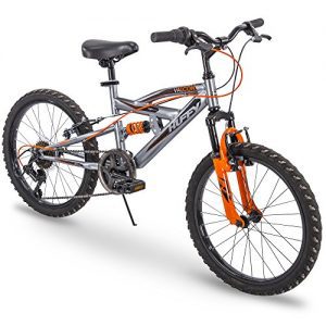 Huffy 20 Valcon Boys 6-Speed Mountain Bike, Charcoal Gray