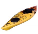 Riot Kayaks Edge 13 LV Flatwater Day Touring Kayak (Yellow/Orange, 13-Feet)