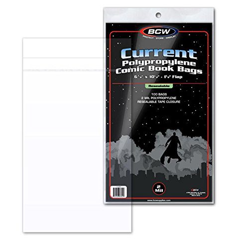 Current Re-Sealable Comic Book Bags (100 Count)