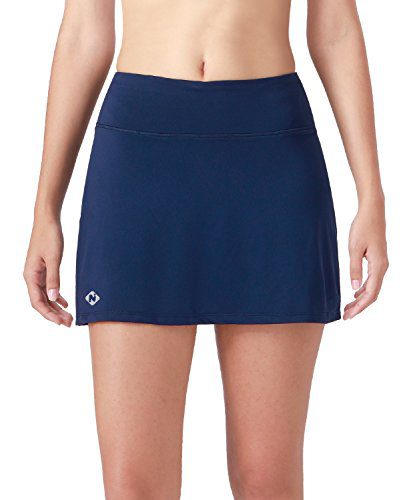 Naviskin Women's Active Athletic Skort Lightweight Skirt With Pockets Inner Shorts Perfect For Running Golf Tennis Workout Casual Use