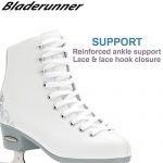 Bladerunner Ice by Rollerblade Allure Girls Figure Skate, White, Ice Skates