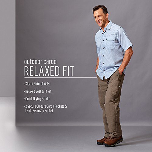 Wrangler Men's Authentics Outdoor Performance Nylon Cargo Pant Reviews