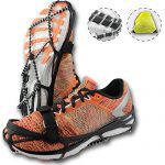 Traction Cleats, Crampons for Walking on Snow and Ice, Anti-slip Ice Grips, Snow Grips, Universal Size