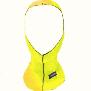 Aeroskin Nylon Spandex Solid Hood, Neon Yellow