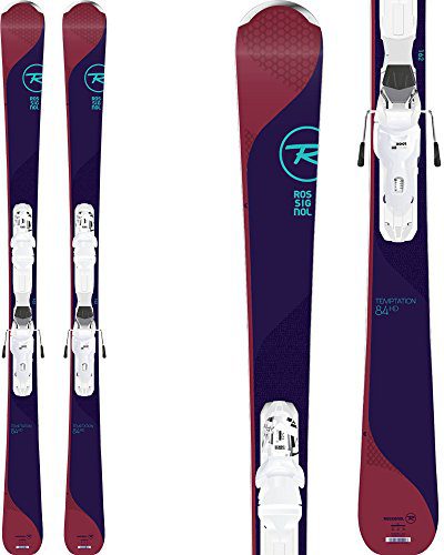 Rossignol Temptation 84 HD Womens Skis with Xpress 11 Bindings
