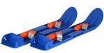 Kids Skis Plastic Mini Snow Skis with Sturdy Straps for Downhill or Cross Country Skiing (40cm) Bindings