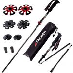 Ultra-Light Carbon Fiber Tri-Fold Trekking Poles – Lightweight, Adjustable Hiking Poles