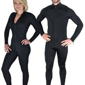 Storm Black Lycra Dive Skin for Scuba Diving, Snorkeling and Water Sports