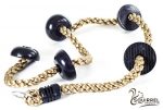 Squirrel Products 6.5 ft Climbing Rope with Platforms - Swing Set Accessories
