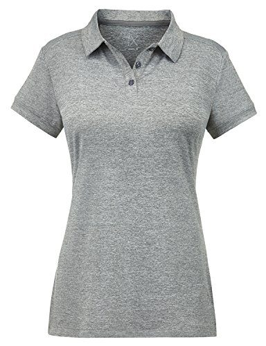 Regna X DRI-Equip Ladies Moisture Wicking Solid & Heather Golf Polos in S-3XL