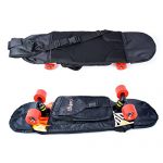 NoRules Skateboard Bag Skateboarding Adjustable Shoulder Bag Backpack for 28 inch to 31.5 inch Skateboard