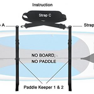 YYST SUP Paddleboard Carrier SUP Shoulder Strap SUP Board Carrier - No Board No Paddle