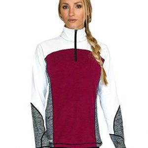WoolX Rory - Women's Quarter Zip Sweater - Moisture Wicking Merino Pullover