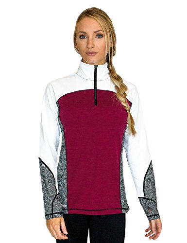 WoolX Rory - Women's Quarter Zip Sweater - Moisture Wicking Merino Pullover