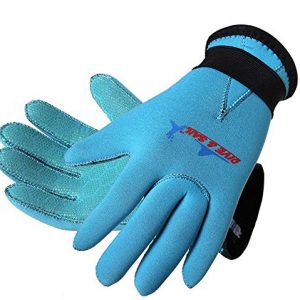 Dive & Sail 3mm Kids Neoprene Skid-proof Wetsuit Gloves for Surf Snorkeling Diving