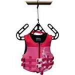 VestMate Life Jacket Hangers securely holding buoyancy compensators outdoors