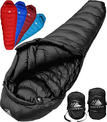 Quandary 15 Degree F Ultralight, Ultra Compact Down Filled 3 Season Men’s and Women’s