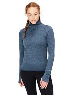 Core 10 Women's Be Warm Fitted Thermal Fitted Run Half-Zip (XS-XL, Plus Size 1X-3X)