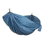 Grand Trunk Double Parachute Nylon Print Hammock with Carabiners and Hanging Kit