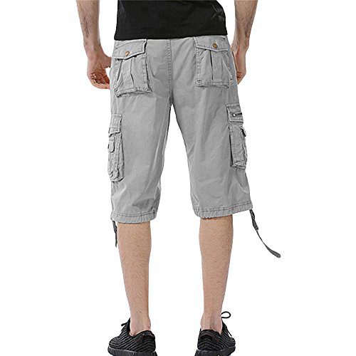 Oeak Men's Twill Cargo Shorts Multi Pockets Work Outdoor Wear ⋆ ...