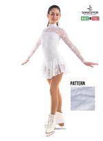Sagester Italy Hand-Made, Figure Ice Skating Dress, Roller Skating
