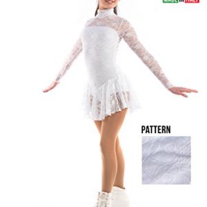 Sagester Italy Hand-Made, Figure Ice Skating Dress, Roller Skating
