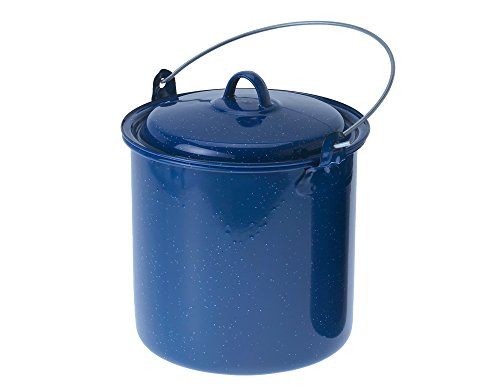 GSI Outdoors Straight Pot with Lid, Blue, 3.5-Quart