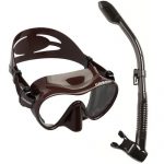 Cressi Scuba Diving Snorkeling Freediving Mask Snorkel Set