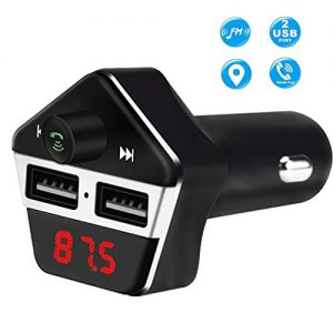 GPS Tracker for Vehicles, Colisivan Car Finder Bluetooth FM Transmitter for Car Kit Vehicle Tracking
