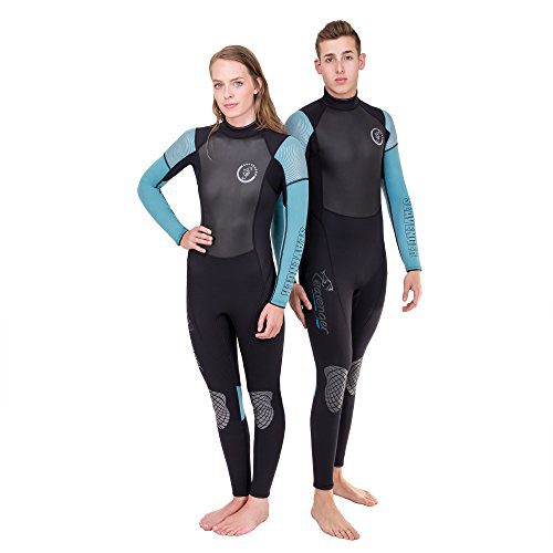 Seavenger Odyssey 3mm Neoprene Wetsuit with Stretch Panels for Snorkeling, Scuba Diving, Surfing in Mens and Womens Sizes