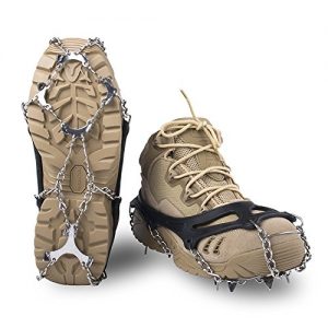 EnergeticSky Upgraded Version Of Walk Traction Ice Cleat Spikes Crampons