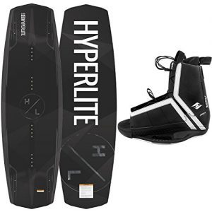 New 2018 Hyperlite Wakeboard Destroyer with Agent Wakeboard Bindings Fits Shoe Sizes 7-14!