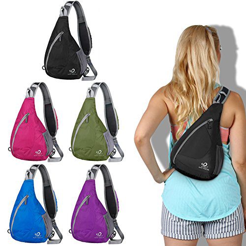 Sling Chest Backpacks Bags Crossbody Shoulder Triangle Packs Daypacks for Cycling Walking