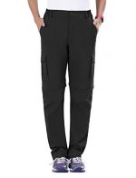 Nonwe Women's Outdoor Water-resistant Quick Dry Convertible Cargo Pants