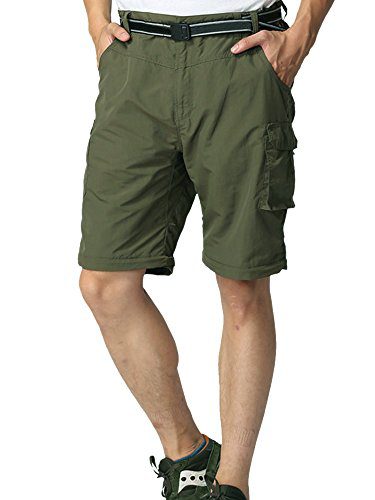 Men's Outdoor Anytime Quick Dry Convertible Lightweight Hiking Fishing ...