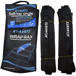 Softtop Car Rack Set - Wrap Rax - Soft top Set - Surfboard Car Roof Set for cars without roof racks