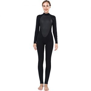 Realon Wetsuit Women 3mm Full Surfing Suit Scuba Diving Snorkeling Swimming Jumpsuit