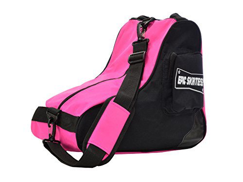 Epic Skates Premium Skate Bag, Black/Pink