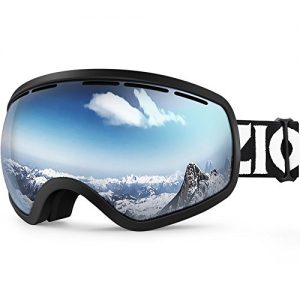 Zionor Lagopus Ski Snowboard Goggles UV Protection Anti-fog Snow Goggles for Men Women Youth