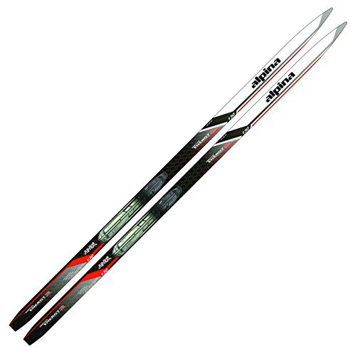 Alpina Sports Youth Energy Junior Nordic Touring Skis with Nis Binding Mounting Plates Installed, 110cm
