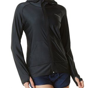 Tesla Women's UPF 50+ Full & Half Zip Front Long Sleeve Top Rashguard Swimsuit FSZ02/FSZ04