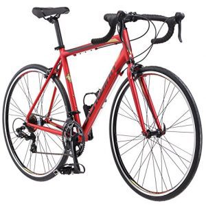 Schwinn Volare 1400 Road Bike, 700c/28 inch wheel size, red, Fitness Bicycle, 53cm/Medium Frame Size