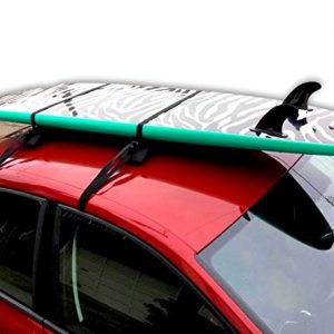 Block Surf Surfboard Roof Rack, Universal Fit for Cars and SUVs