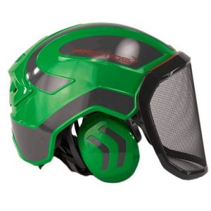 Protos Integral Arborist Helmet - Green & Grey
