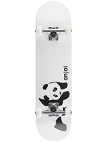 Enjoi Whitey Panda Complete Skateboard White 7.75