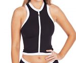Seafolly Women's Block Party Sleeveless Vest Rash Guard